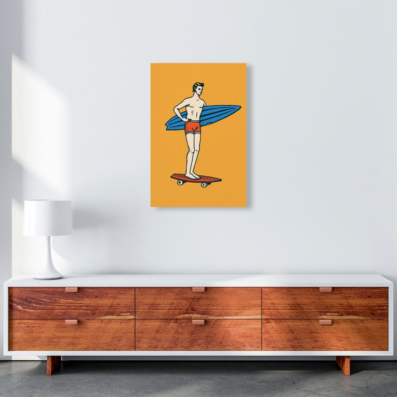 Gone Surfin' Art Print by Jason Stanley A2 Canvas