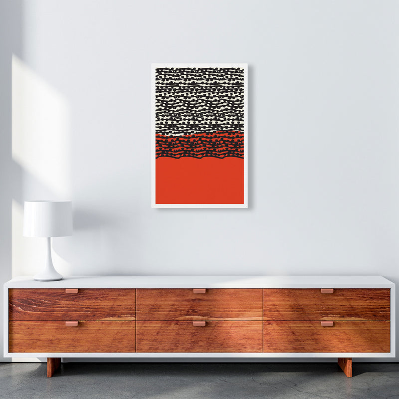 Red Vibe 2 Art Print by Jason Stanley A2 Canvas