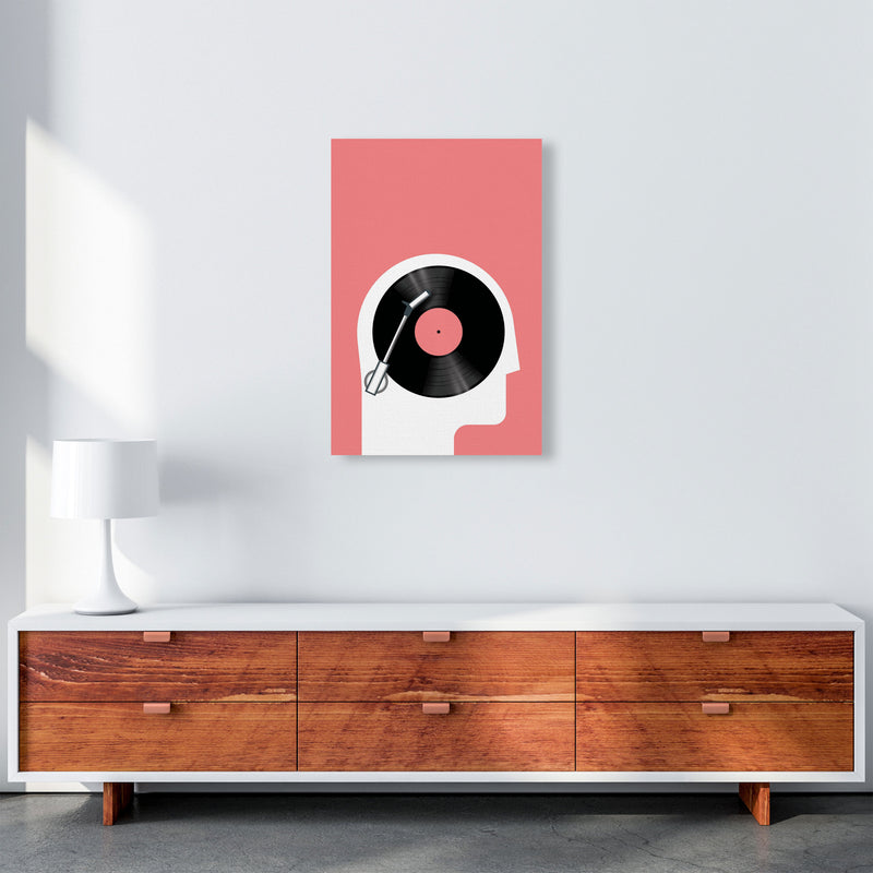 Listen To Records Art Print by Jason Stanley A2 Canvas