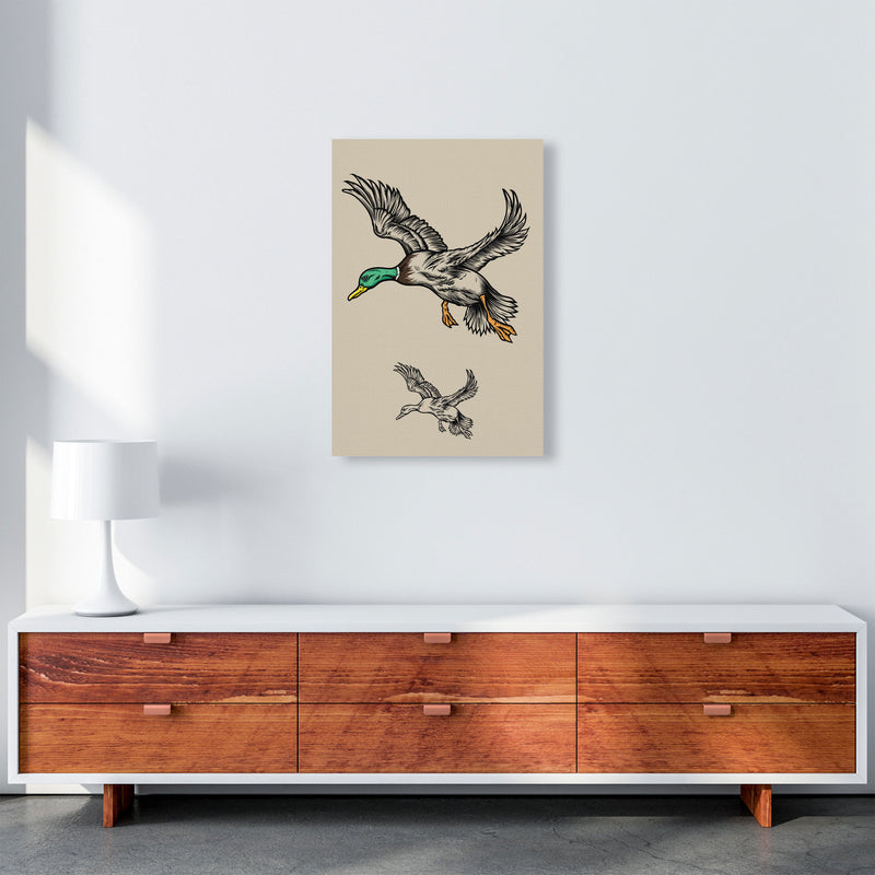 Flying Ducks Art Print by Jason Stanley A2 Canvas