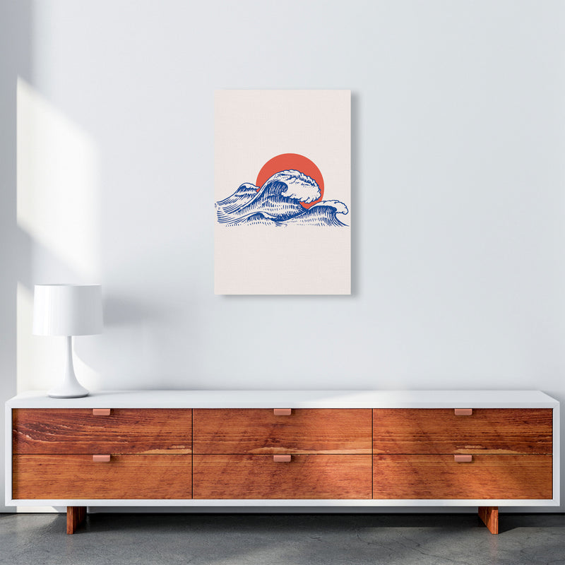 Chill Waves Art Print by Jason Stanley A2 Canvas