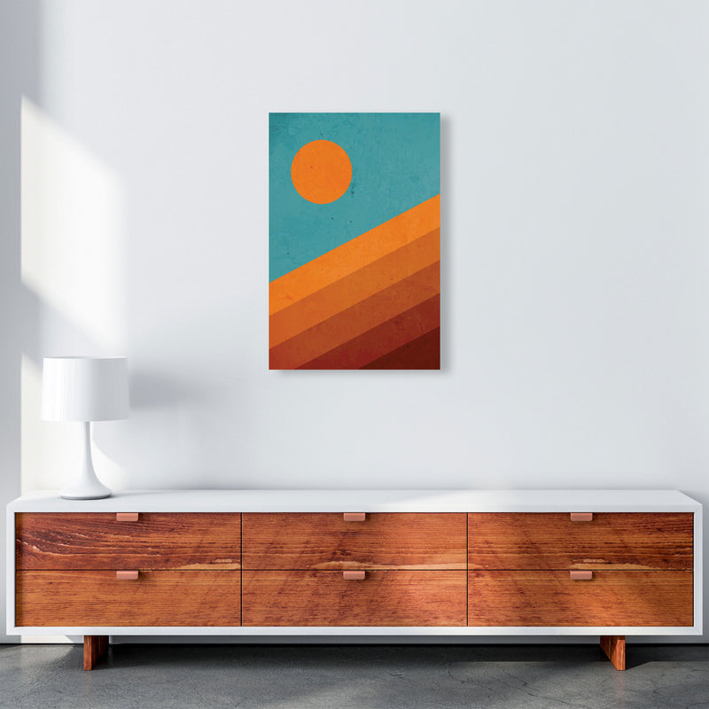 Abstract Mountain Sunrise I Art Print by Jason Stanley A2 Canvas