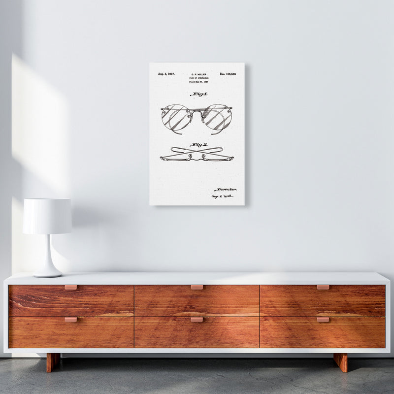 Spectacles Patent Art Print by Jason Stanley A2 Canvas