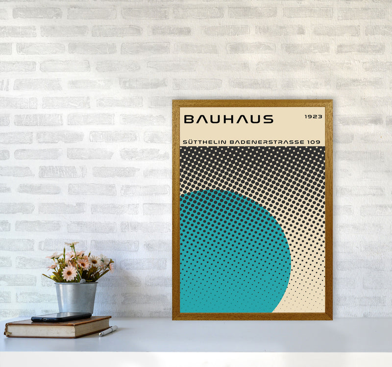 Bauhaus Geometric Teal Vibe II Art Print by Jason Stanley A2 Print Only