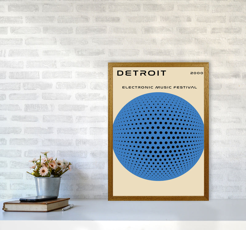 Detroit Electronic Music Festival Art Print by Jason Stanley A2 Print Only