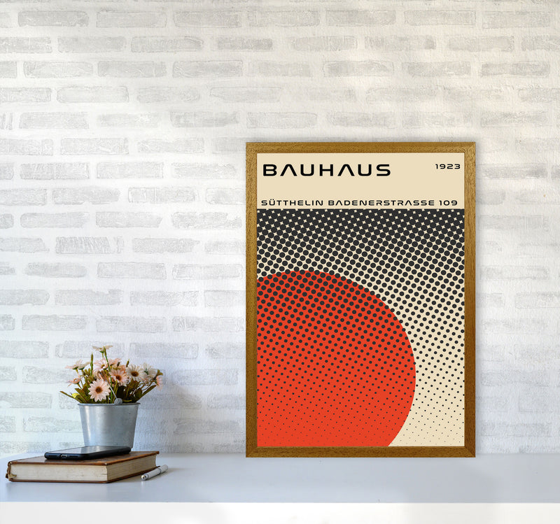 Bauhaus Geometric Red Vibe II Art Print by Jason Stanley A2 Print Only