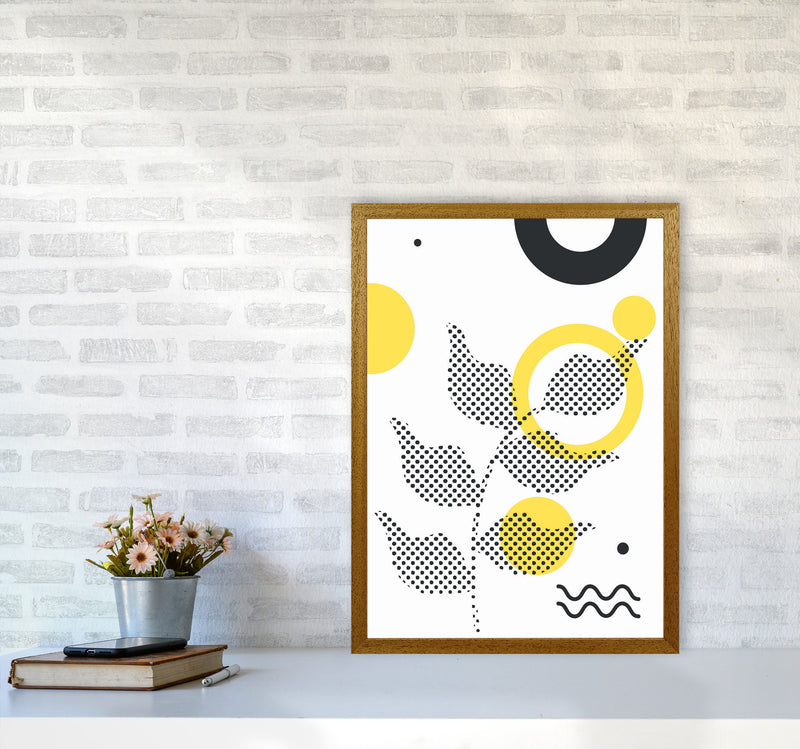 Abstract Halftone Shapes 4 Art Print by Jason Stanley A2 Print Only