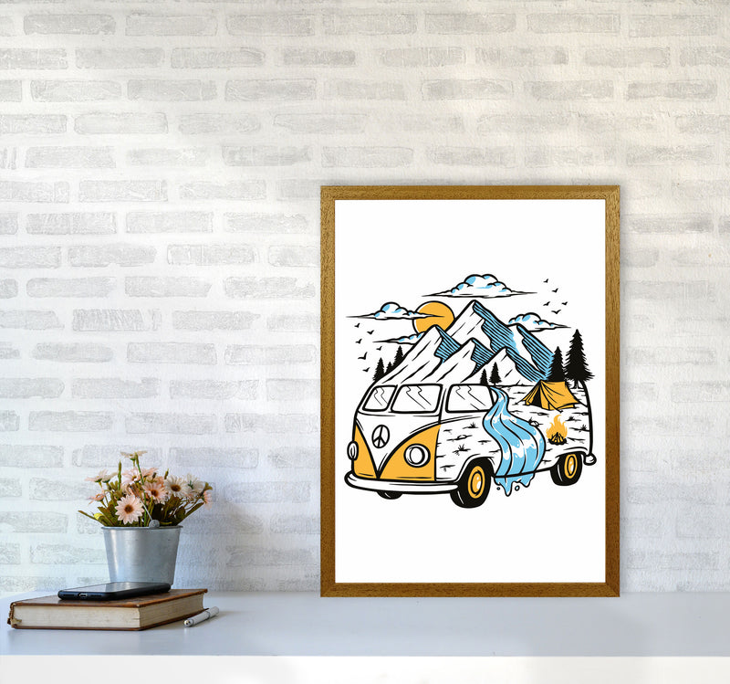 Home Is Where You Park It Art Print by Jason Stanley A2 Print Only