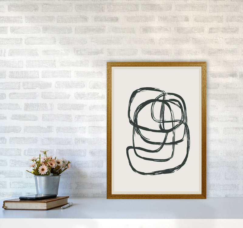 Modern Abstract Shapes 2 Art Print by Jason Stanley A2 Print Only