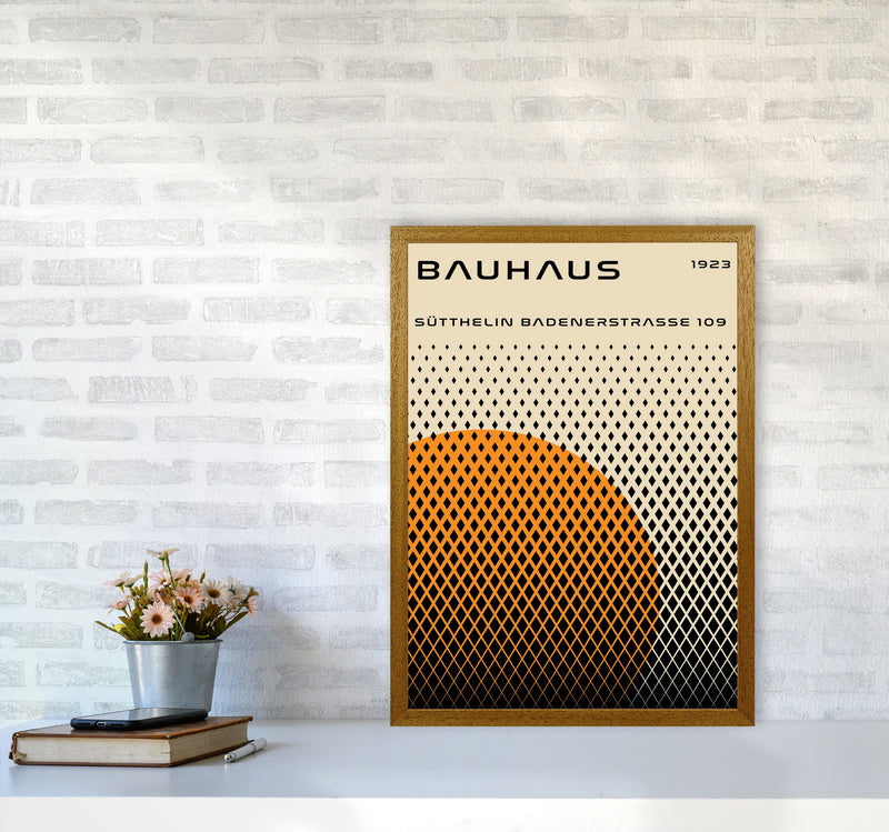 Bauhaus Geometric Yellow Art Print by Jason Stanley A2 Print Only