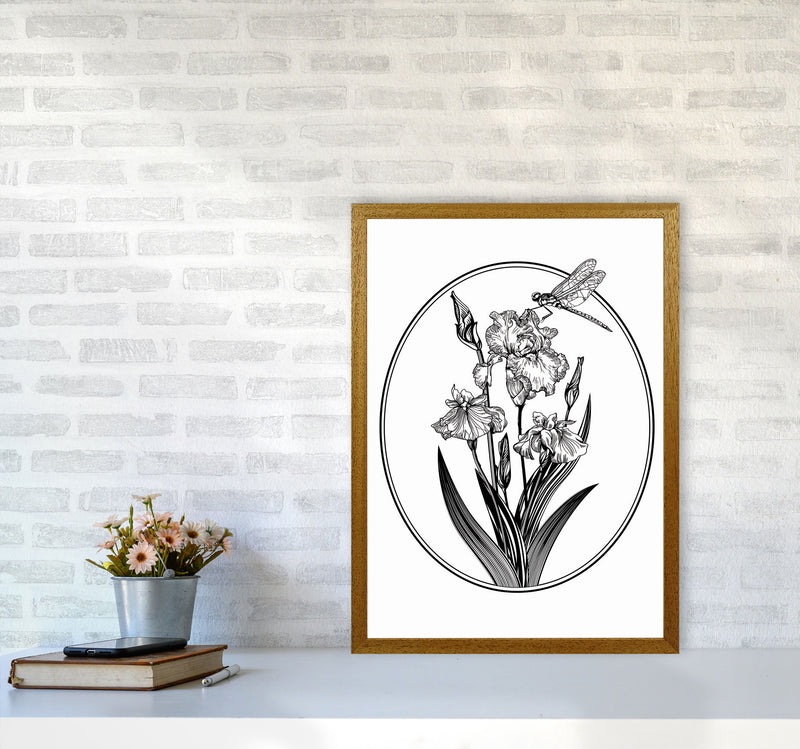 Vintage Beautiful Flower Art Print by Jason Stanley A2 Print Only
