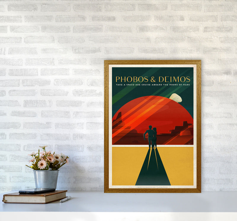 Spacex - Phobos & Deimos Art Print by Jason Stanley A2 Print Only