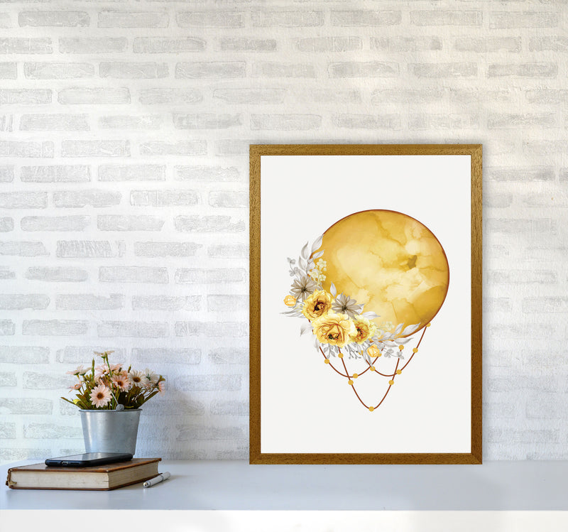 Watercolor Full Moon Art Print by Jason Stanley A2 Print Only