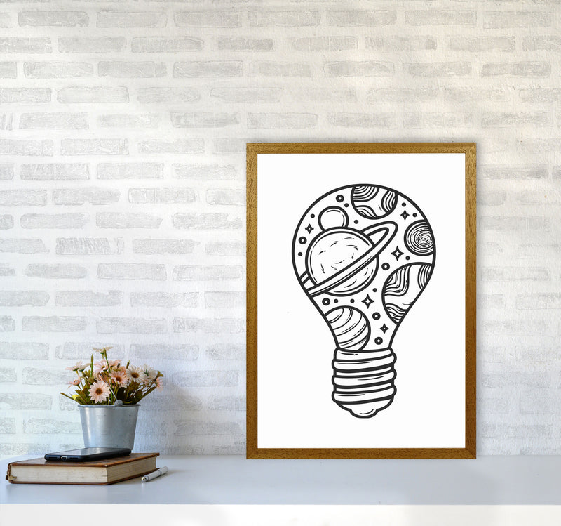 I Just Had An Idea Art Print by Jason Stanley A2 Print Only