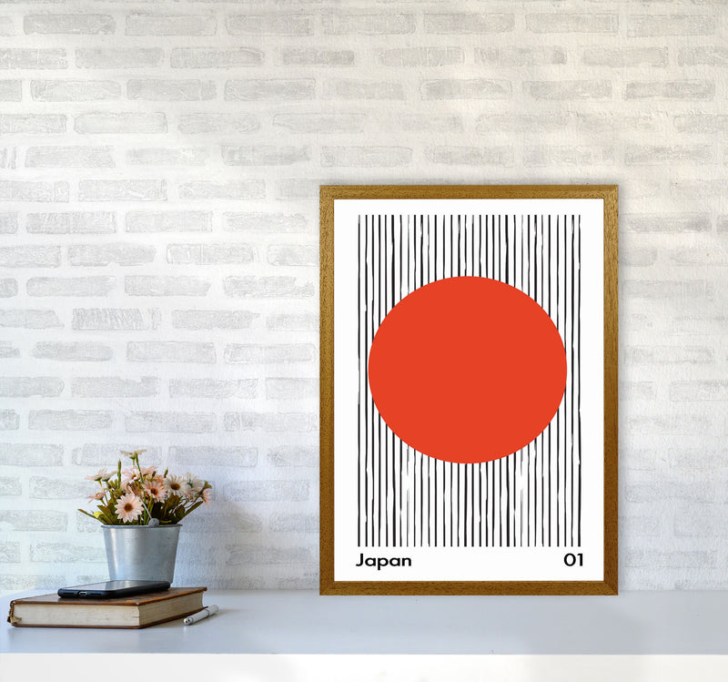 Japan Midcentury Art Print by Jason Stanley A2 Print Only