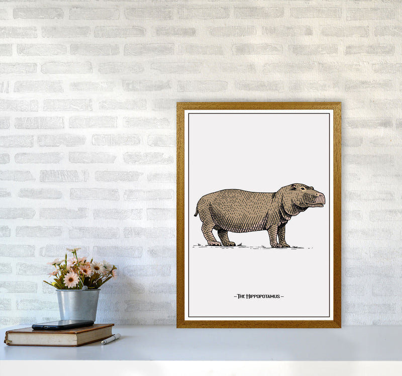 The Hippopotamus Art Print by Jason Stanley A2 Print Only