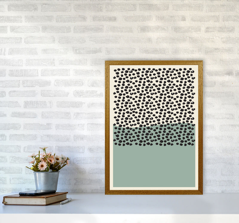 Green Midcentury Art Print by Jason Stanley A2 Print Only