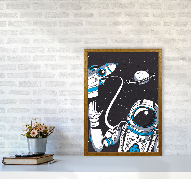 Hello From Space Art Print by Jason Stanley A2 Print Only