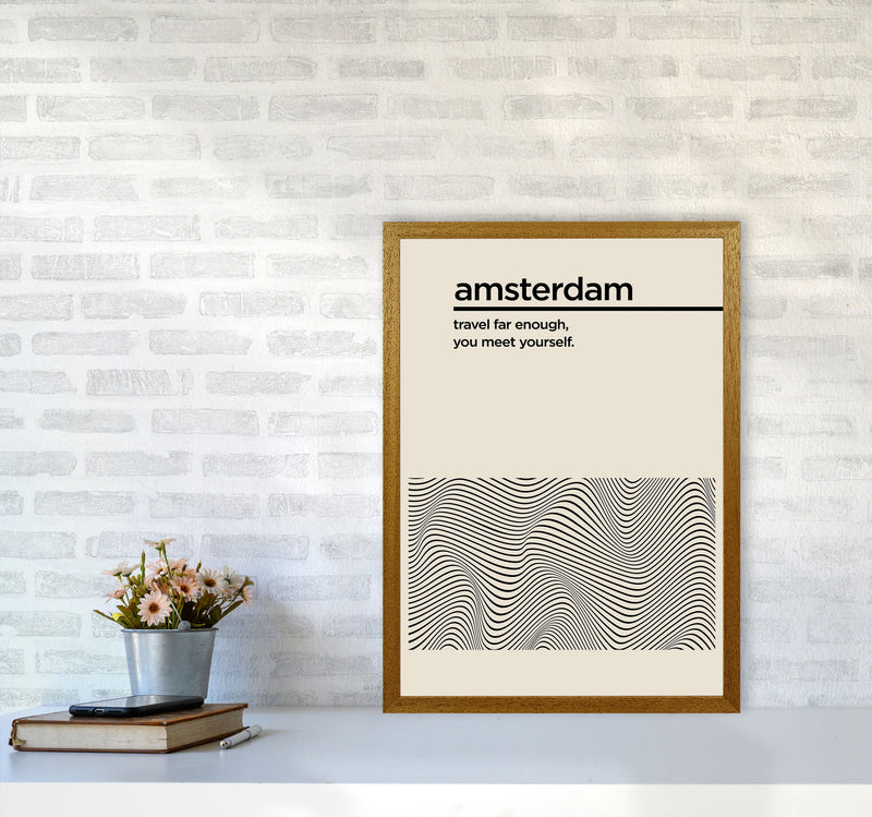 Amsterdam Travel Art Print by Jason Stanley A2 Print Only