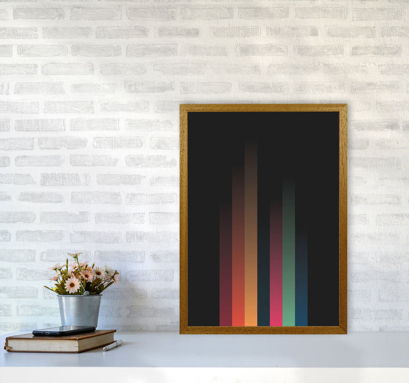 Faded Stripes 3 Art Print by Jason Stanley A2 Print Only