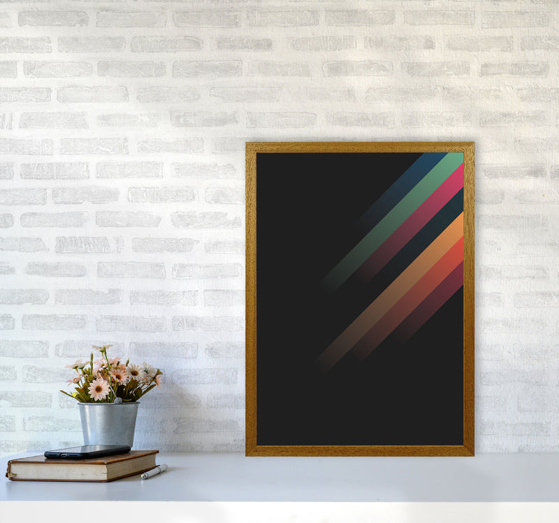Faded Stripes 2 Art Print by Jason Stanley A2 Print Only