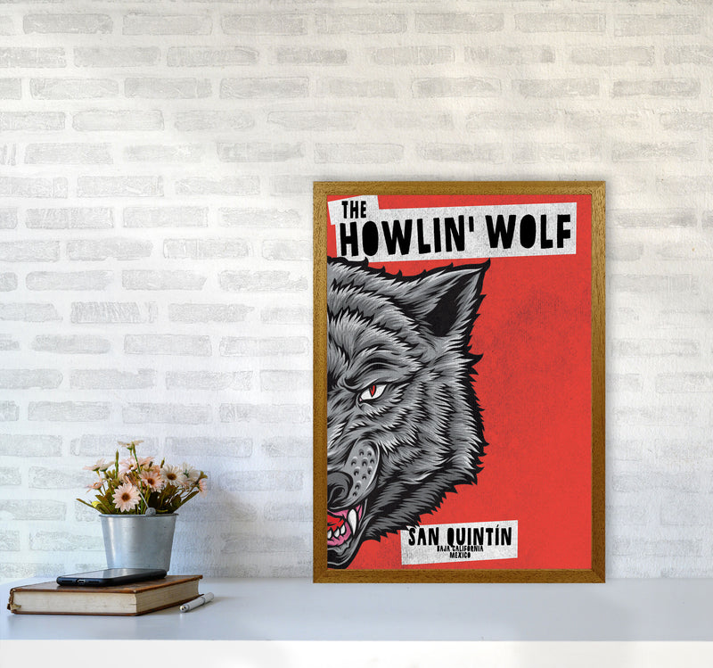 The Howlin Wolf Art Print by Jason Stanley A2 Print Only