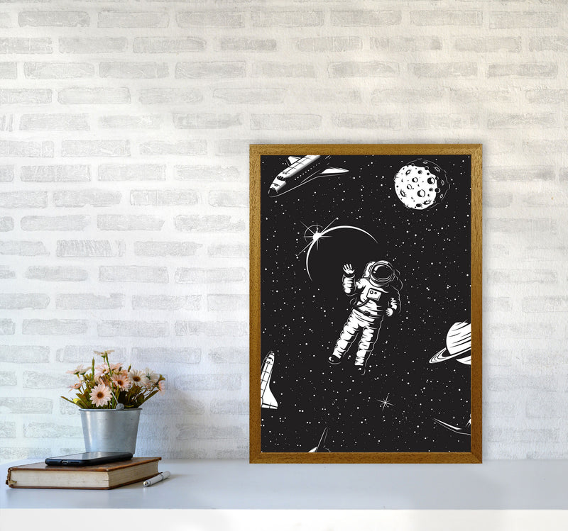 Hello Spaceman Art Print by Jason Stanley A2 Print Only