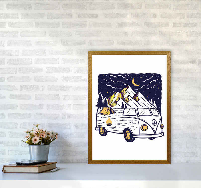 Camping Is Fun Art Print by Jason Stanley A2 Print Only