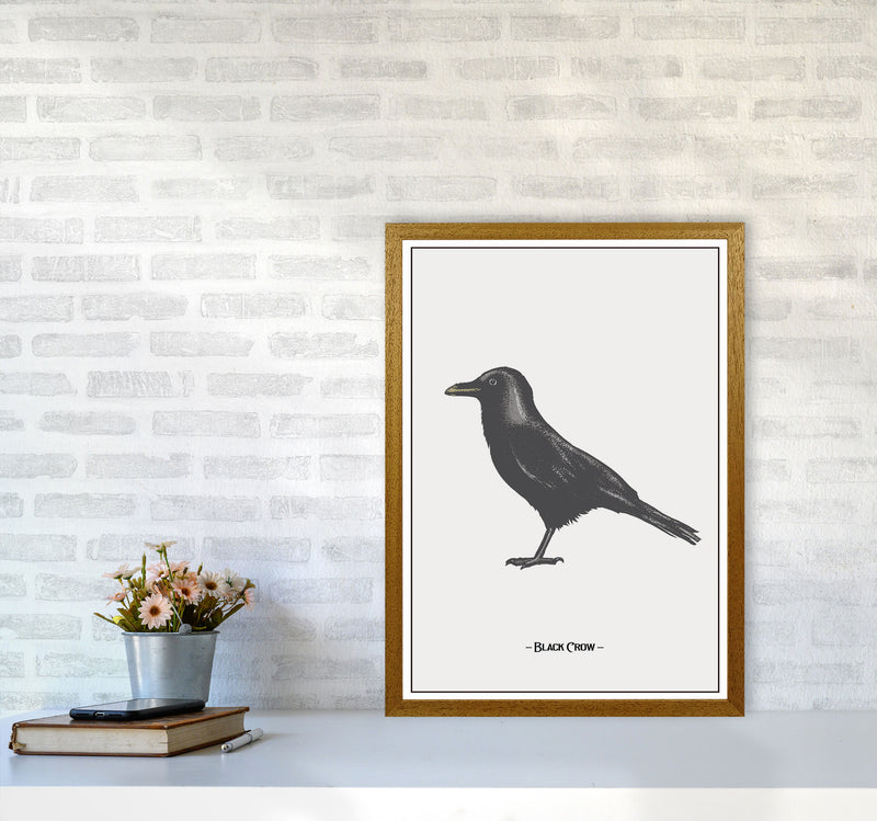 The Black Crow Art Print by Jason Stanley A2 Print Only