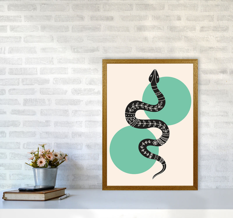 Abstract Snake Art Print by Jason Stanley A2 Print Only