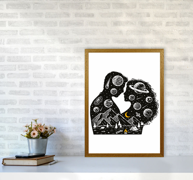 Galactic Love Art Print by Jason Stanley A2 Print Only