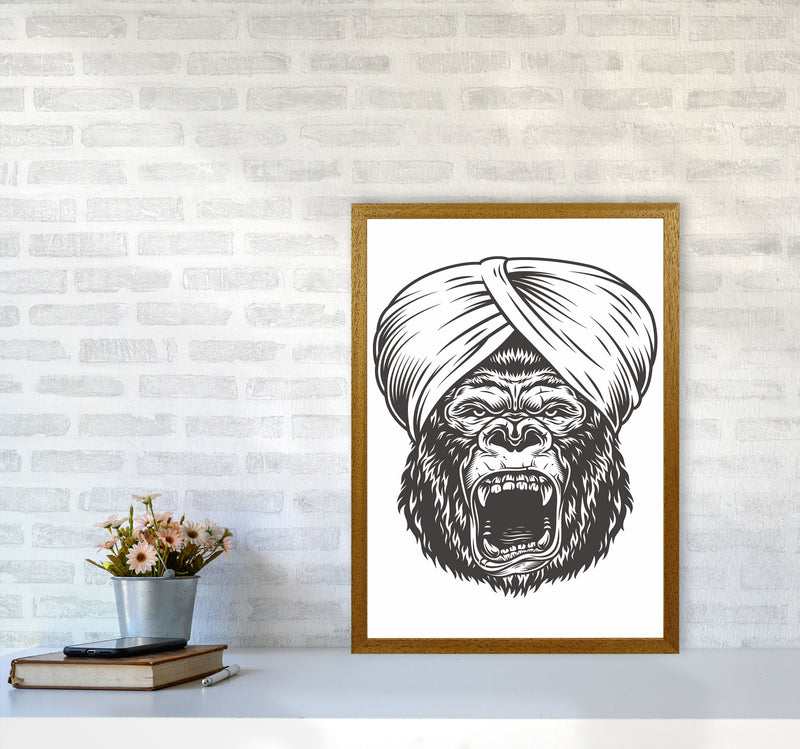 Wise Gorilla Art Print by Jason Stanley A2 Print Only
