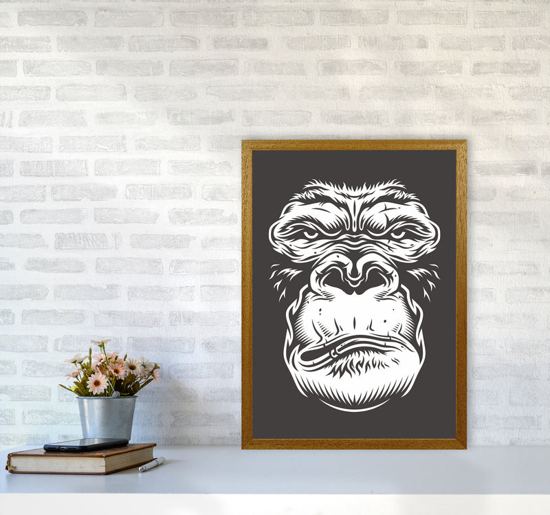 Close Up Ape Art Print by Jason Stanley A2 Print Only