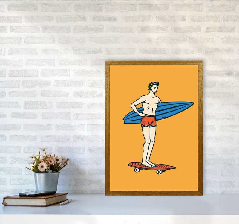 Gone Surfin' Art Print by Jason Stanley A2 Print Only