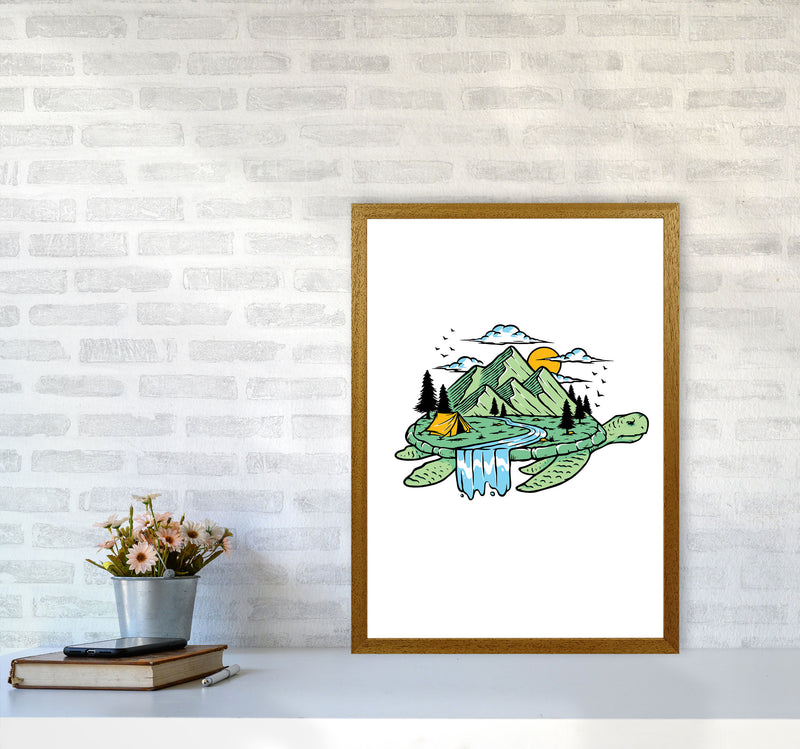 Turtle Power Art Print by Jason Stanley A2 Print Only
