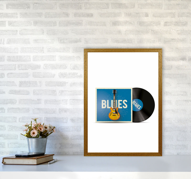 Blues Vinyl Art Print by Jason Stanley A2 Print Only