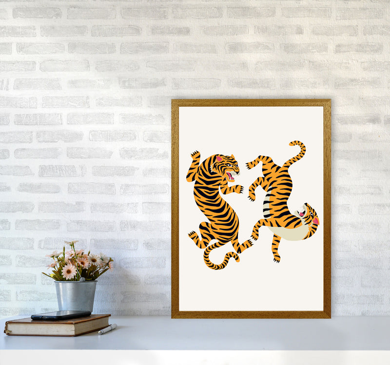 Two Tigers Art Print by Jason Stanley A2 Print Only