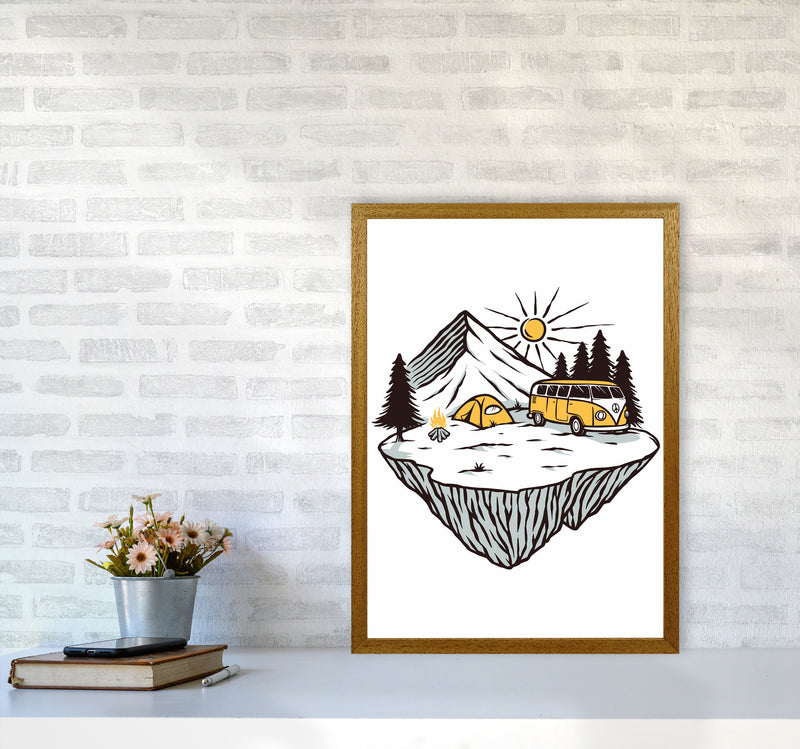 Camp Vibes Art Print by Jason Stanley A2 Print Only