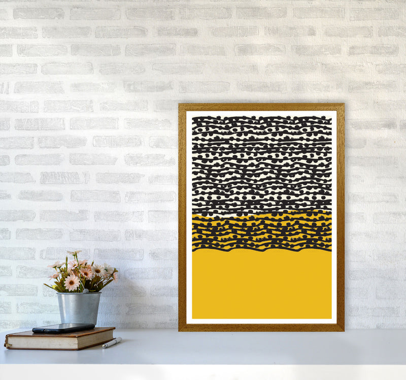 Yellow Vibe Art Print by Jason Stanley A2 Print Only