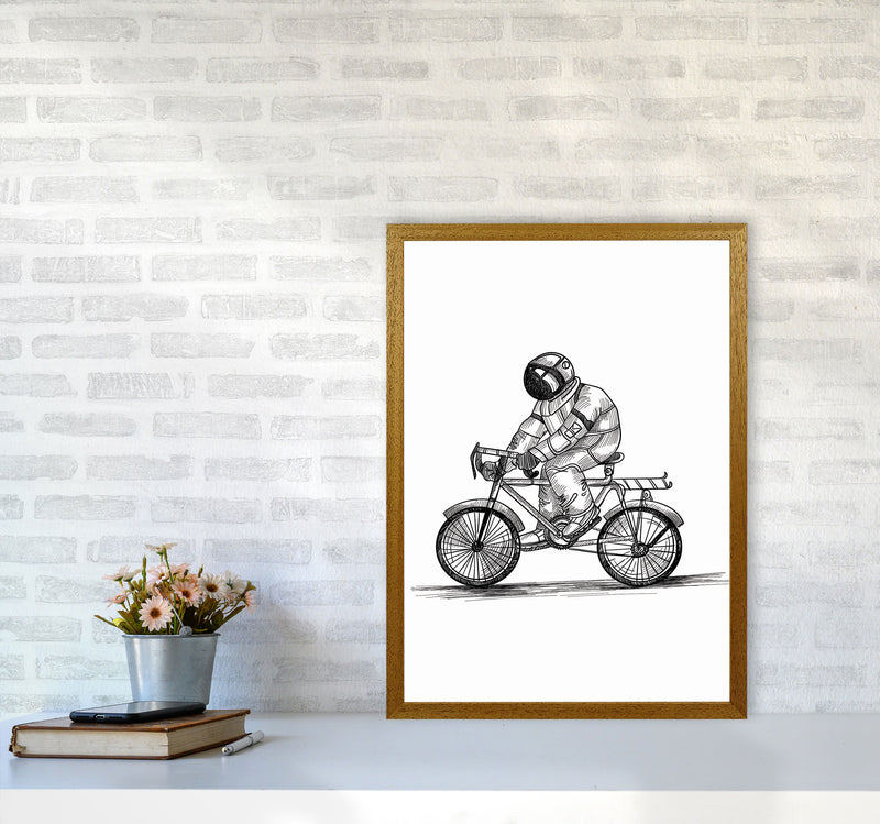 Astrobiker Art Print by Jason Stanley A2 Print Only