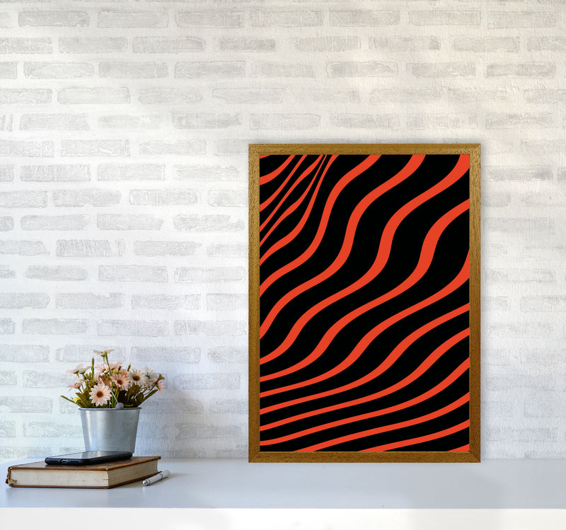 Red Vibes Art Print by Jason Stanley A2 Print Only