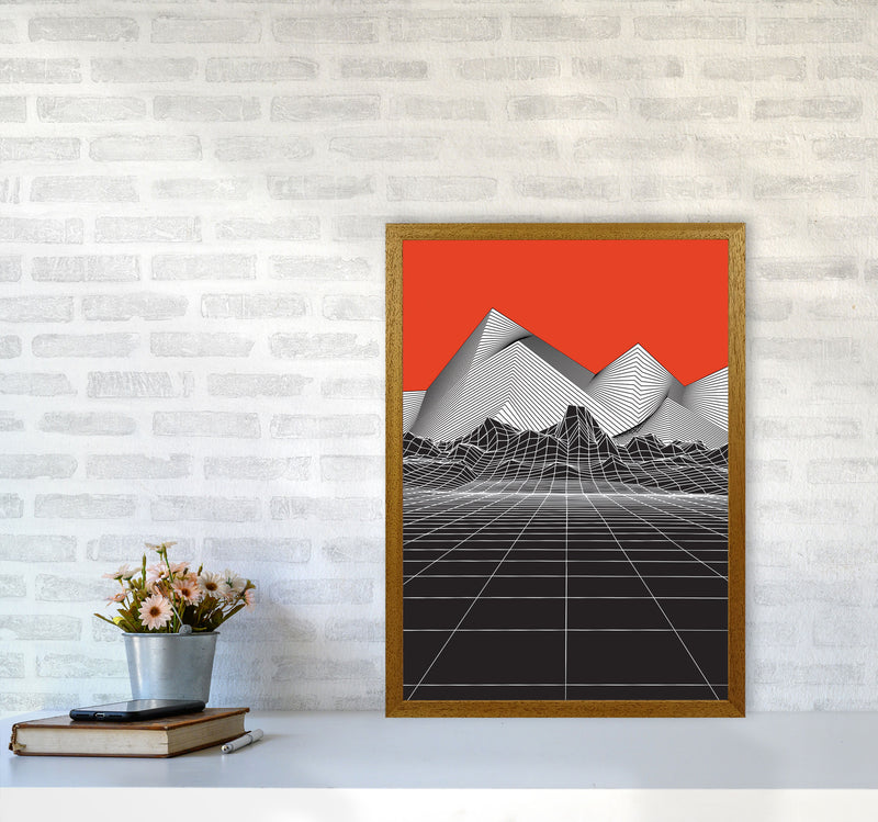 Big Red Art Print by Jason Stanley A2 Print Only