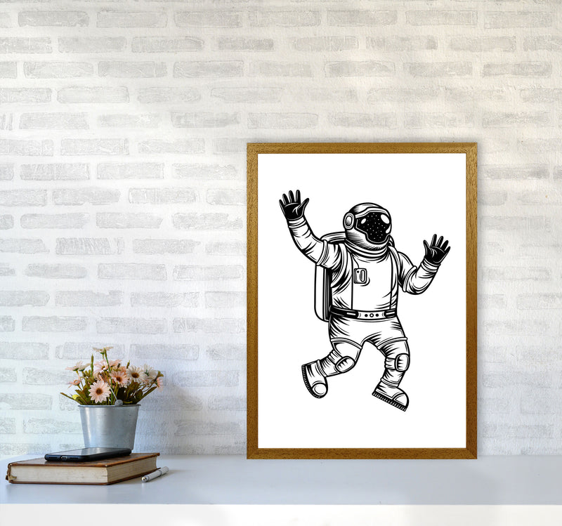 Space Man Art Print by Jason Stanley A2 Print Only
