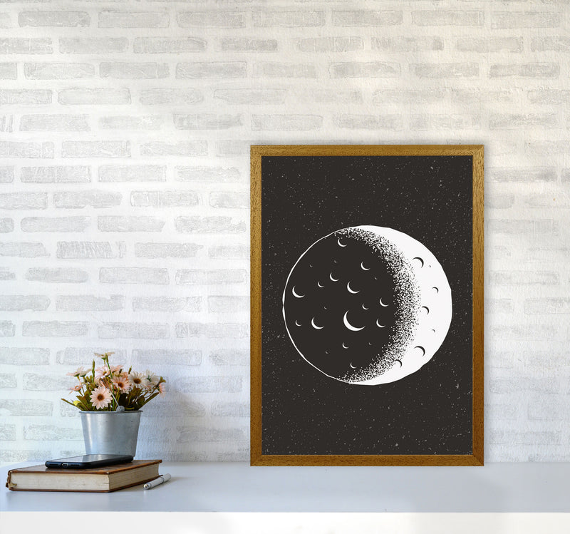 Moon Vibes Art Print by Jason Stanley A2 Print Only