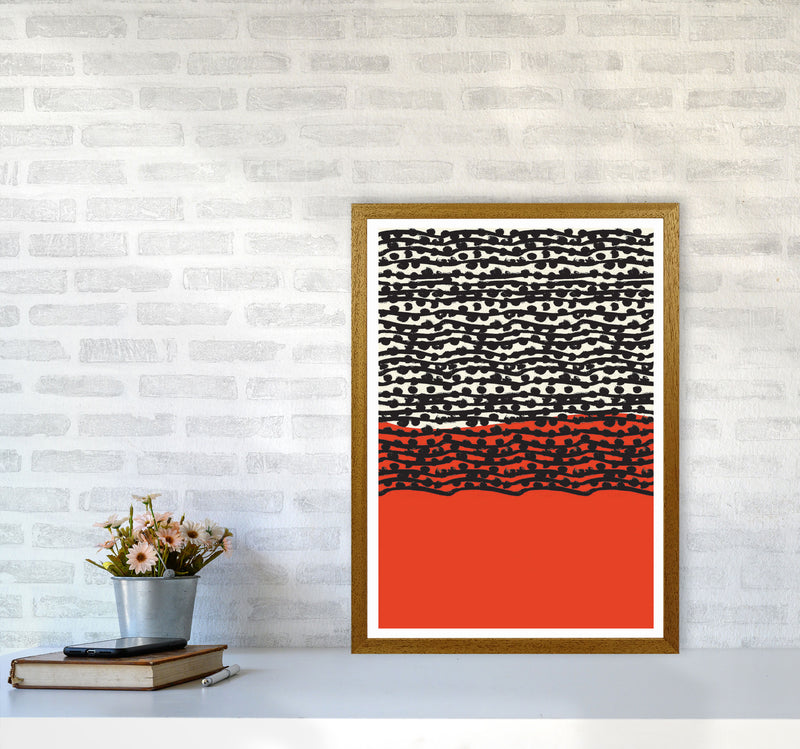 Red Vibe 2 Art Print by Jason Stanley A2 Print Only