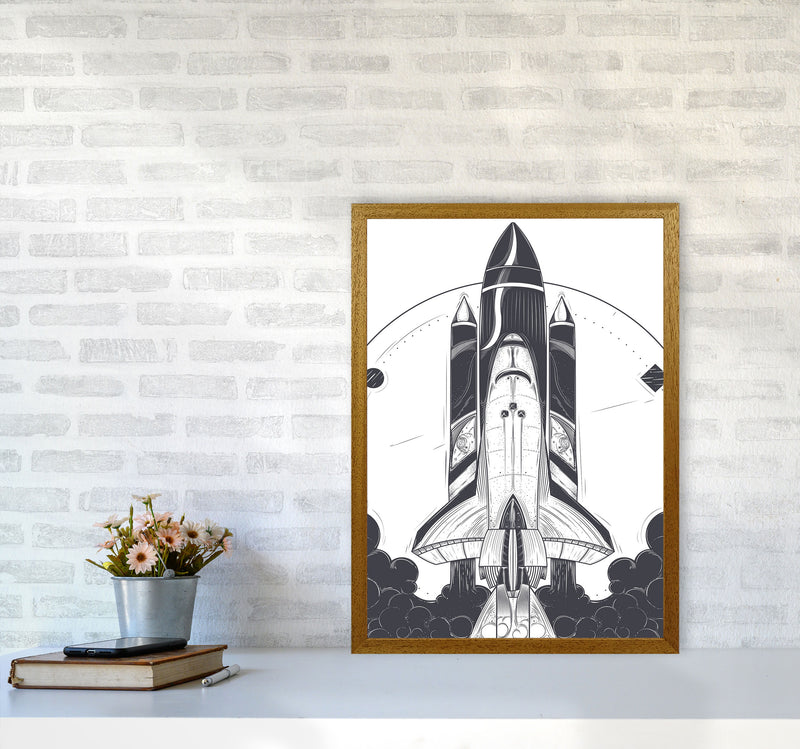 Blastoff! Art Print by Jason Stanley A2 Print Only