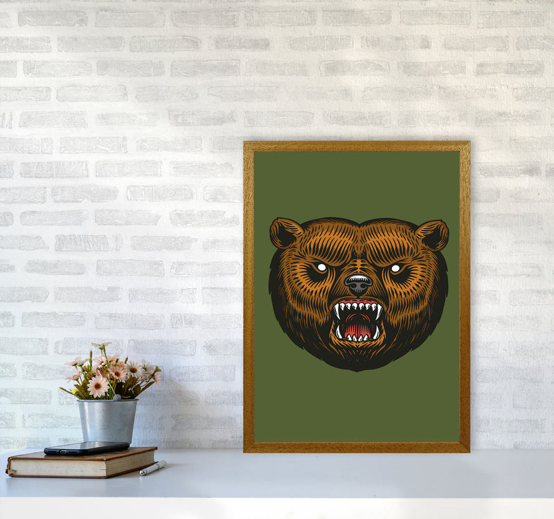 Ol Grizzly Art Print by Jason Stanley A2 Print Only