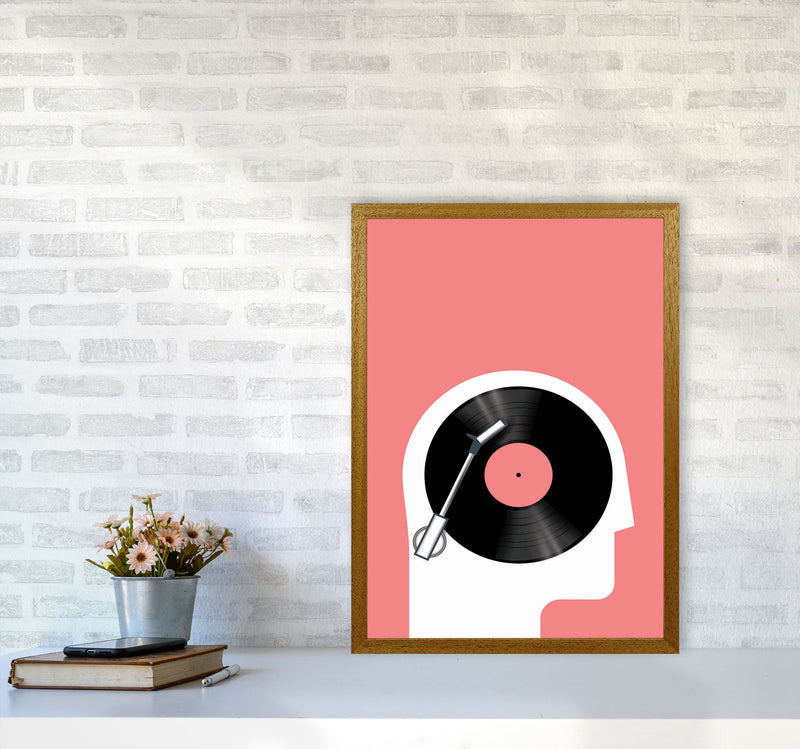 Listen To Records Art Print by Jason Stanley A2 Print Only