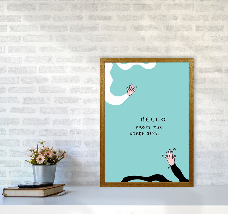 Hello From The Other Side Art Print by Jason Stanley A2 Print Only