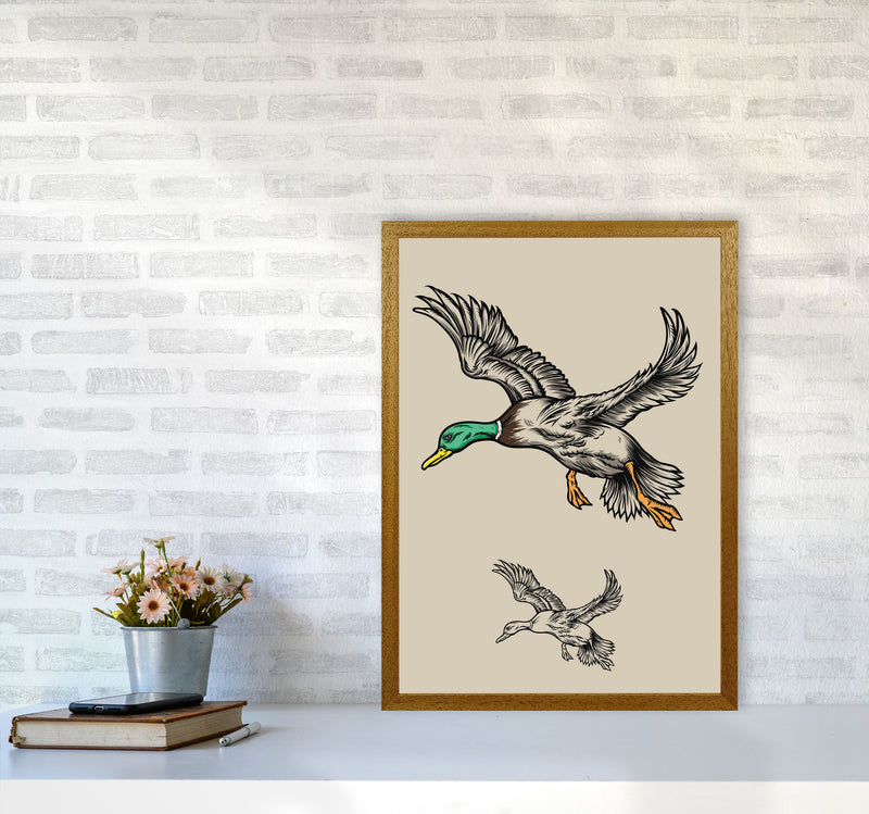 Flying Ducks Art Print by Jason Stanley A2 Print Only